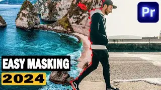 How To Do Masking Transition In Premiere Pro 2024 | Walk By Transition