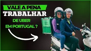 Trabalhar de UBER ESTAFETA (entregador) em Portugal Vale a pena?