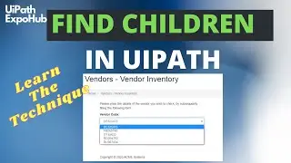 Find Children in UiPath