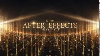 Golden Award Titles After Effects Template