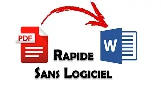 Comment Convertir Document PDF en WORD. SANS LOGICIEL ET RAPIDE