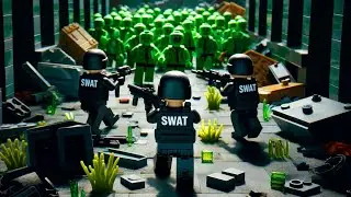 Umzingelt von Zombies: LEGO SWATs letzte Schlacht
