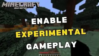 How to enable Experimental Gameplay Minecraft Java Edition