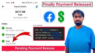Facebook Payment Released 😱 Facebook Payment Problem | Facebook Payment Late #facebookpayment