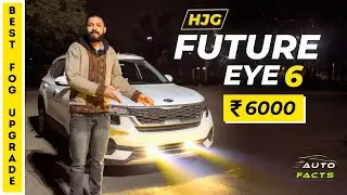 Best Universal Lights for all Cars and Bikes HJG Future Eye 6 installed in Kia Seltos HTK 1.5Diesel