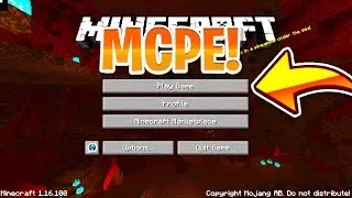 How To Turn Your MCPE Into Minecraft Java Edition! (Texture Pack)