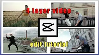 How to create multiple layer video on capcut - capcut editing tutorial 