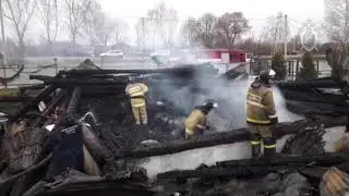 Трое маленьких детей погибли на пожаре в Рязанской области