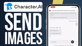 How To Send Images On Character AI App (2024) Simple Tutorial