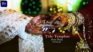 Premiere Pro TITLE Animation Template || Free Pack Download || In Premiere Pro Tutorial