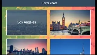 Mouse Hover Zoom Effect Using Css, Hover Transition Effect, Hover Image Css, Cursor Move