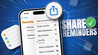 How to Share Reminders on iPhone | Share Apple Reminders on iOS 18