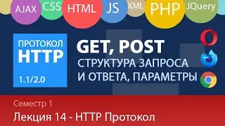 Лекция 1.14 - Web - Протокол HTTP, структура команд, методы (Get, Post, Head)