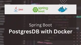 Postgres DB for Spring Boot project (Docker, Java) #tutorial