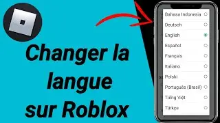 Comment changer la langue sur Roblox