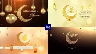 Ramadan Greetings Animation Template Download - After Effects Template