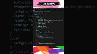 Attractive Css Animation | HTML | CSS #codestyling