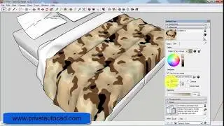 mapping material sketchup