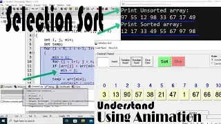 Selection Sort Algorithm in C++ data structures