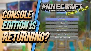 Minecraft - Is Legacy Console Edition RETURNING Soon?
