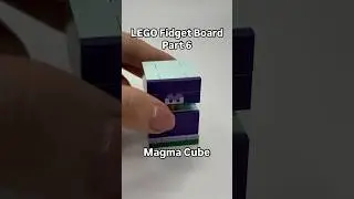 LEGO Fidget Board Part 6 - Magma Cube Tutorial 🟪 