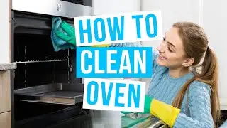 How to CLEAN OVEN | Clean inside, glass, door, racks and trays with baking soda