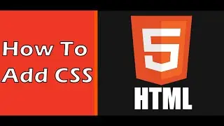 HTML Tutorial 9 - Adding CSS