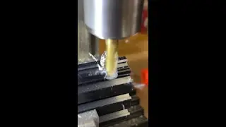 Super satisfying sound: @eastwoodco milling machine #shorts