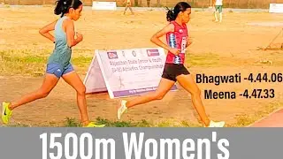 Women's 1500m Final | Rajasthan State Senior Athletic championship