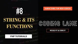 String In PHP | String Functions In PHP | PHP Tutorial For Beginners – Coding Lane