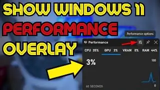 How to Show Windows 11 Performance Overlay