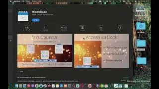 [MAC OS] Mini Calendar - Mac App Store - Basic Overview