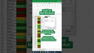 How to Count Colors WITHOUT VBA! #excel