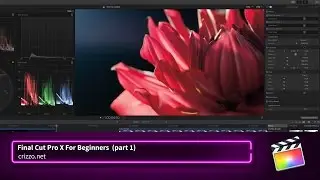 FCP X  Basics For Beginners - Library, Event, and Projects  (part 1)