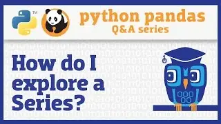 How do I explore a pandas Series?