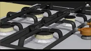 3ds max варочная панель. Часть 4. Решётка