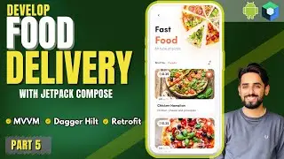 Build a Food Delivery App | Customer, Rider & Restaurant Apps Part 5: Jetpack Compose | Android