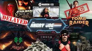 AJS News- KOTOR Delayed, Dr. D's Deaddrop, Immortals $100 Million, Madden Hotline, Tomb Raider Lost!