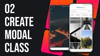 02 - Create Modal Class For Wallpaper App