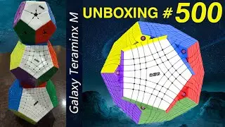 Unboxing №500 Первый Магнитный Тераминкс | Diansheng Galaxy Teraminx M