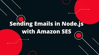 Sending Emails in Node.js with Amazon SES  Nodejs Tutorial