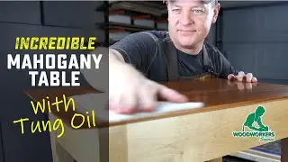 Here's A Beautiful Way to Finish Mahogany with Tung Oil, Step-by-Step