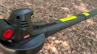 Power Test, Assembly, and Review of MZK Battery Powered Leaf Blower