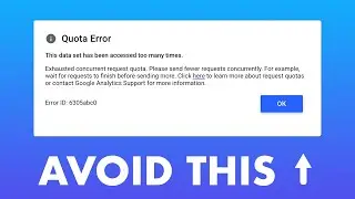 3 Ways To Avoid GA4 Quota Limit Errors In Looker Studio