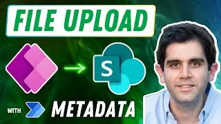 UPLOAD files from Power Apps to SharePoint Document Library ➕ Set Properties