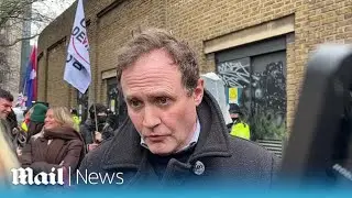 Tom Tugendhat joins protests against Chinese Embassy redevelopment