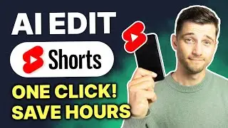 How to Edit YouTube Shorts in 1 CLICK using AI (Magic Cut) 🪄