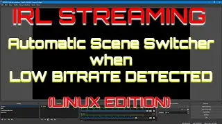 Automatic Low Bitrate Scene Switching - OBS Studio / NGINX (Linux)