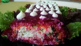 Праздничный Салат-рулет 