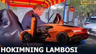 АНДИЖОН ҲОКИМИНИНГ «ЛАМБОРЖИНИ»СИ БОРМИ? – EFFECT.UZ